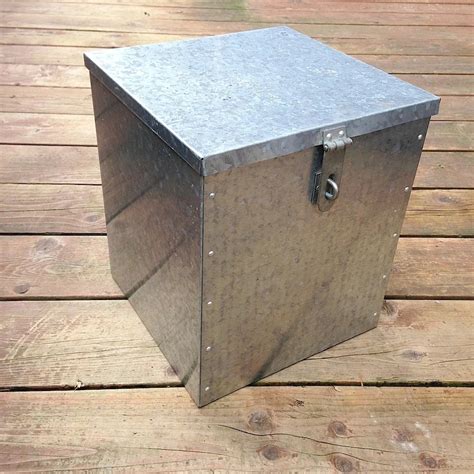 galvanized sheet metal box prices|boxes 50 50cm galvanized steel.